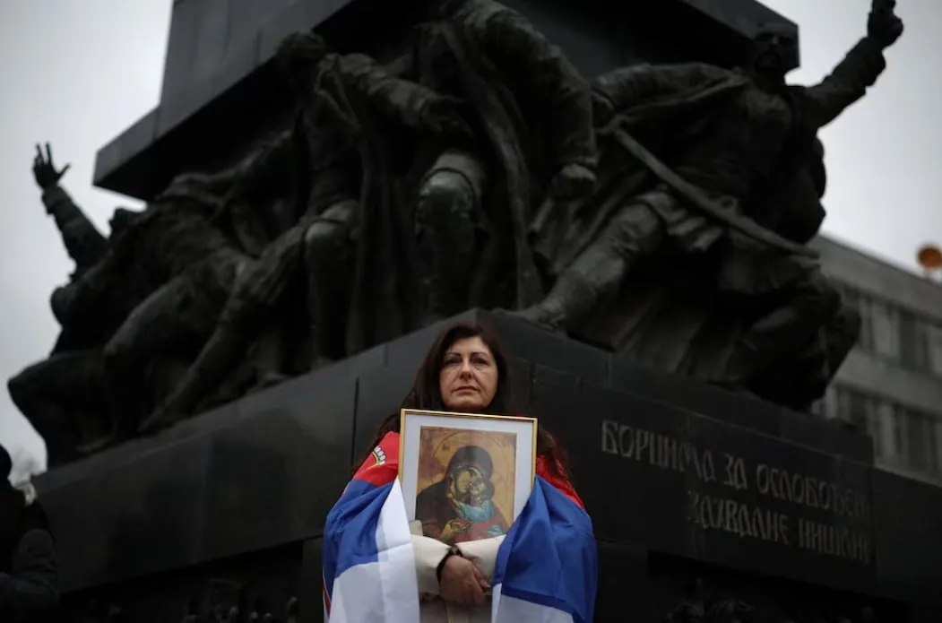 В Сербии тысячи граждан вышли на антиправительственные протесты