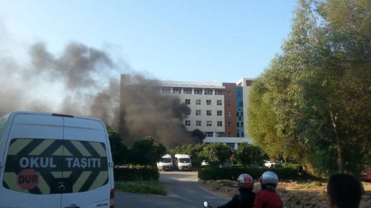 В Анталье произошел мощный взрыв