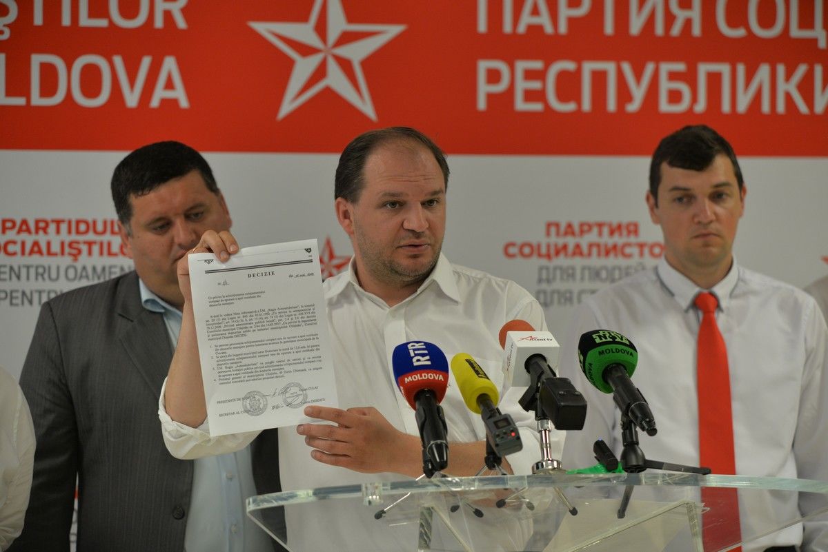 Ион Чебан: Гимпу, забери свой мусор из примэрии и из Кишинева
