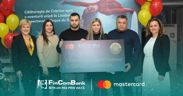Семья Анастасии Флоря проведет Рождество в Лиссабоне благодаря FinComBank и Mastercard