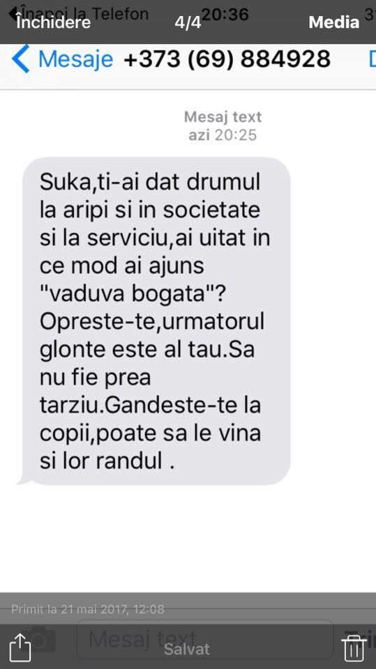 Жене погибшего экс-депутата Иона Бутмалая приходят угрозы