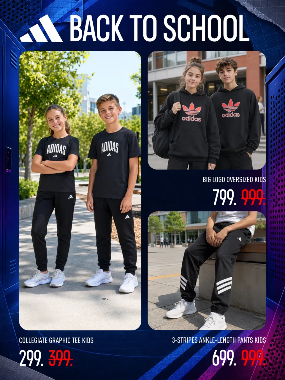Factory Store: K школе готовы? adidas от 299 леев