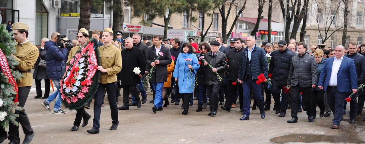В Бельцах прошел марш в честь 73-летия освобождения города