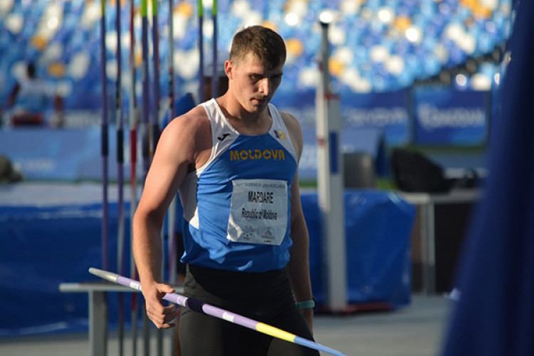 Молдавский копьеметатель завоевал золото на чемпионате Балканских стран