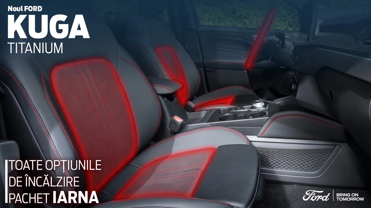 Новый Ford Kuga Titanium: 25 дюймов на двоих
