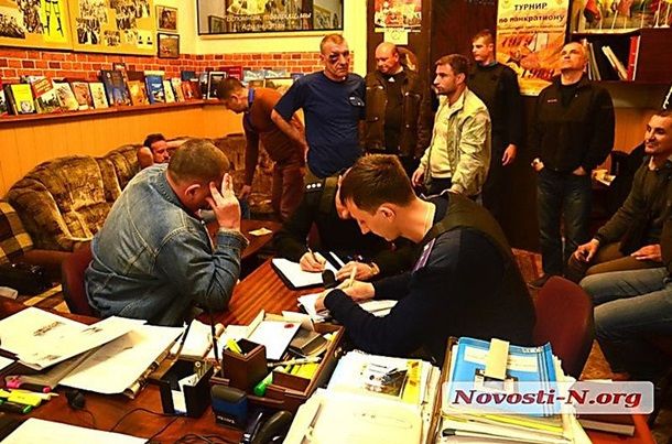 В Николаеве подрались националисты и "афганцы"