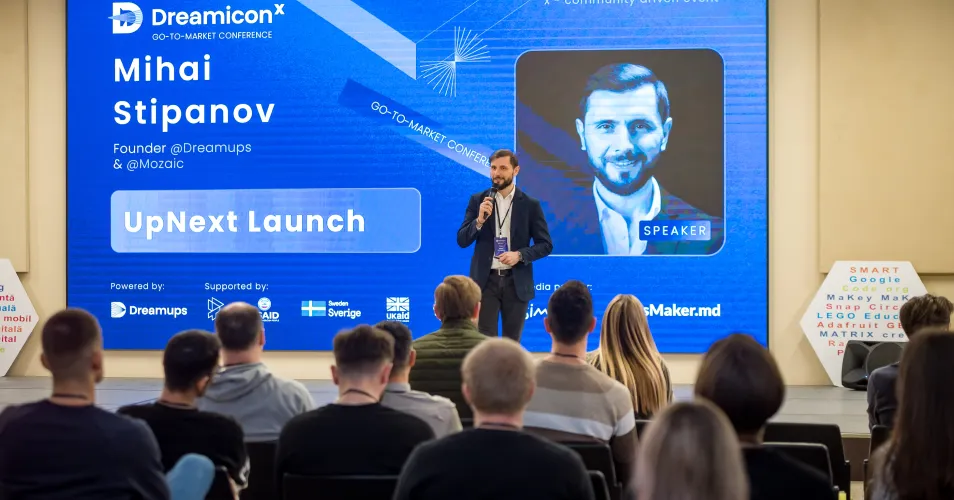 В Кишиневе состоялась конференции Dreamiconˣ: Go-To-Market Conference by Dreamupsn