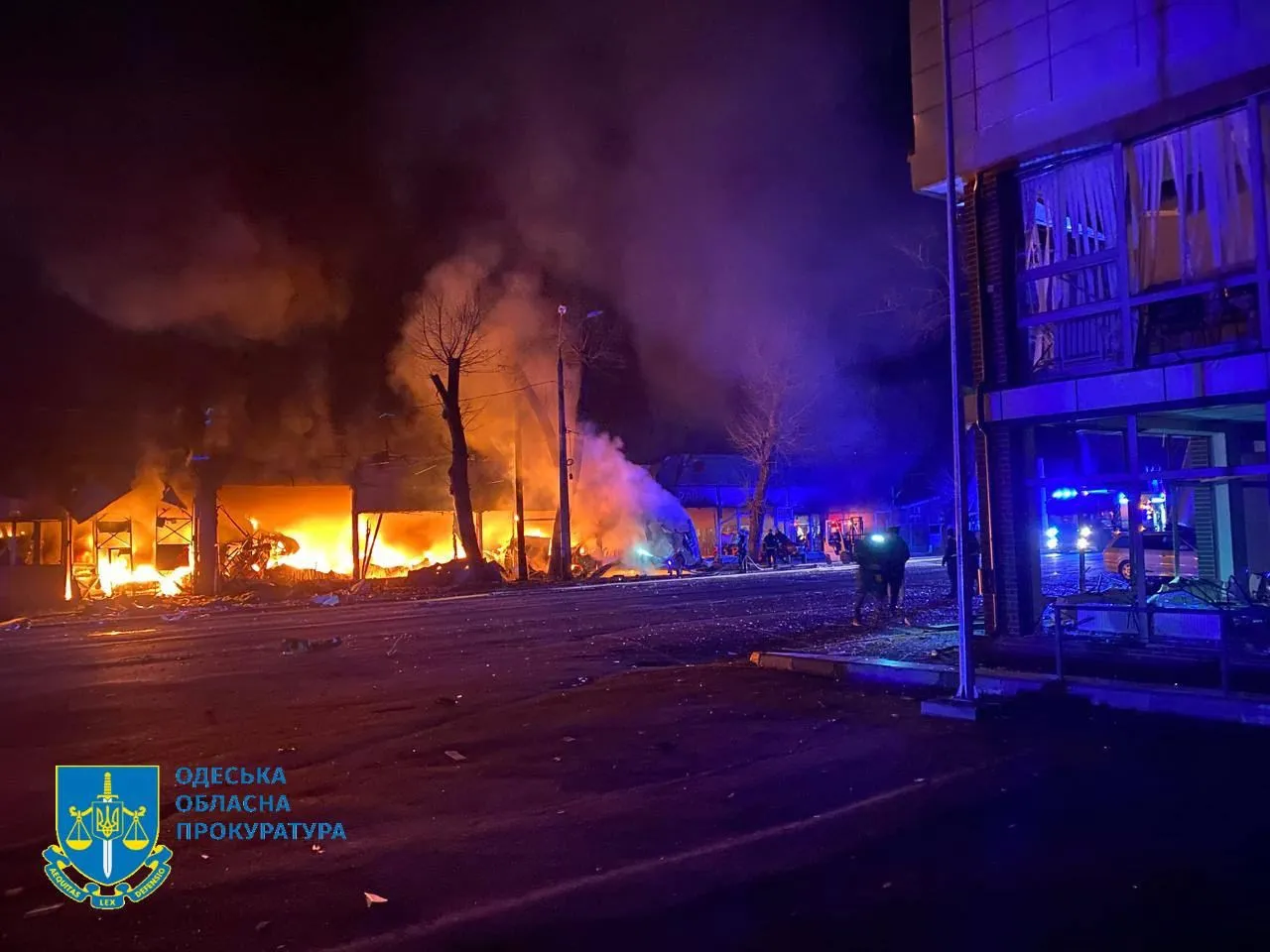 По Одессе и области нанесен пятый за неделю удар