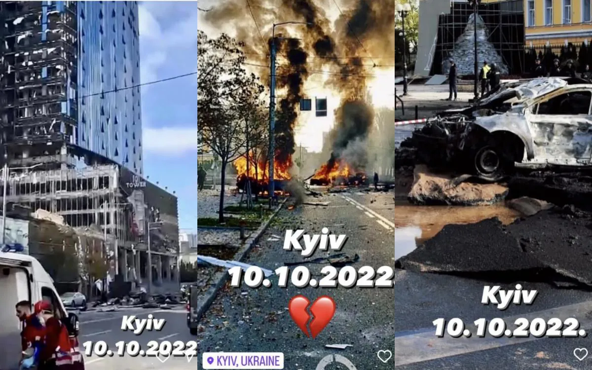 Ротару отреагировала на обстрелы Украины, опубликовав фото Киева