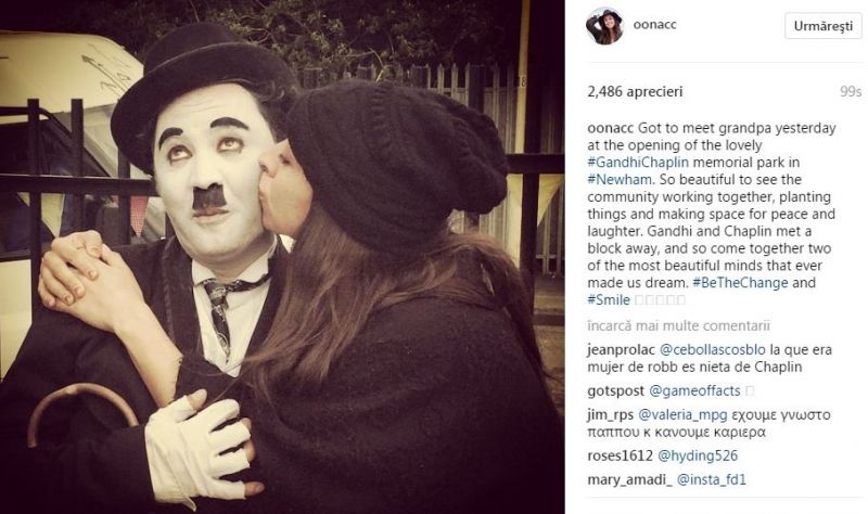 Cine este şi cum arată nepoata lui Charlie Chaplin. Actriţa joacă în serialul Game of Thrones