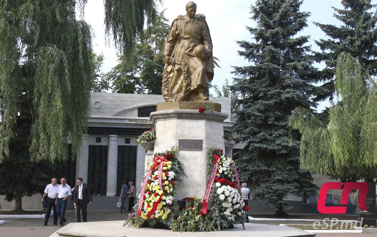В Бельцах отметили очередную годовщину Яссо-Кишинёвской операции