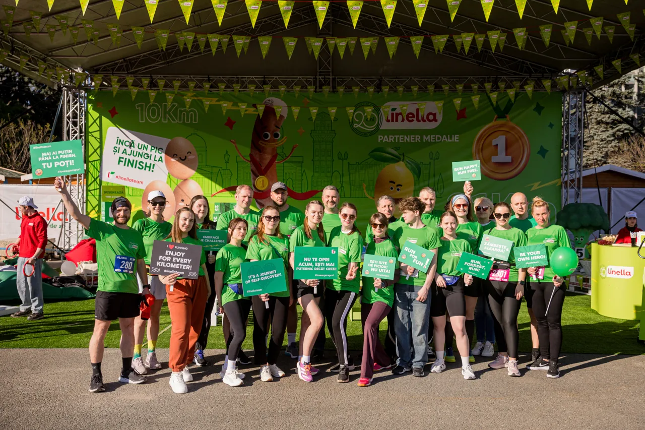 Linella поддерживает maib | Mastercard Chisinau Marathon 2026