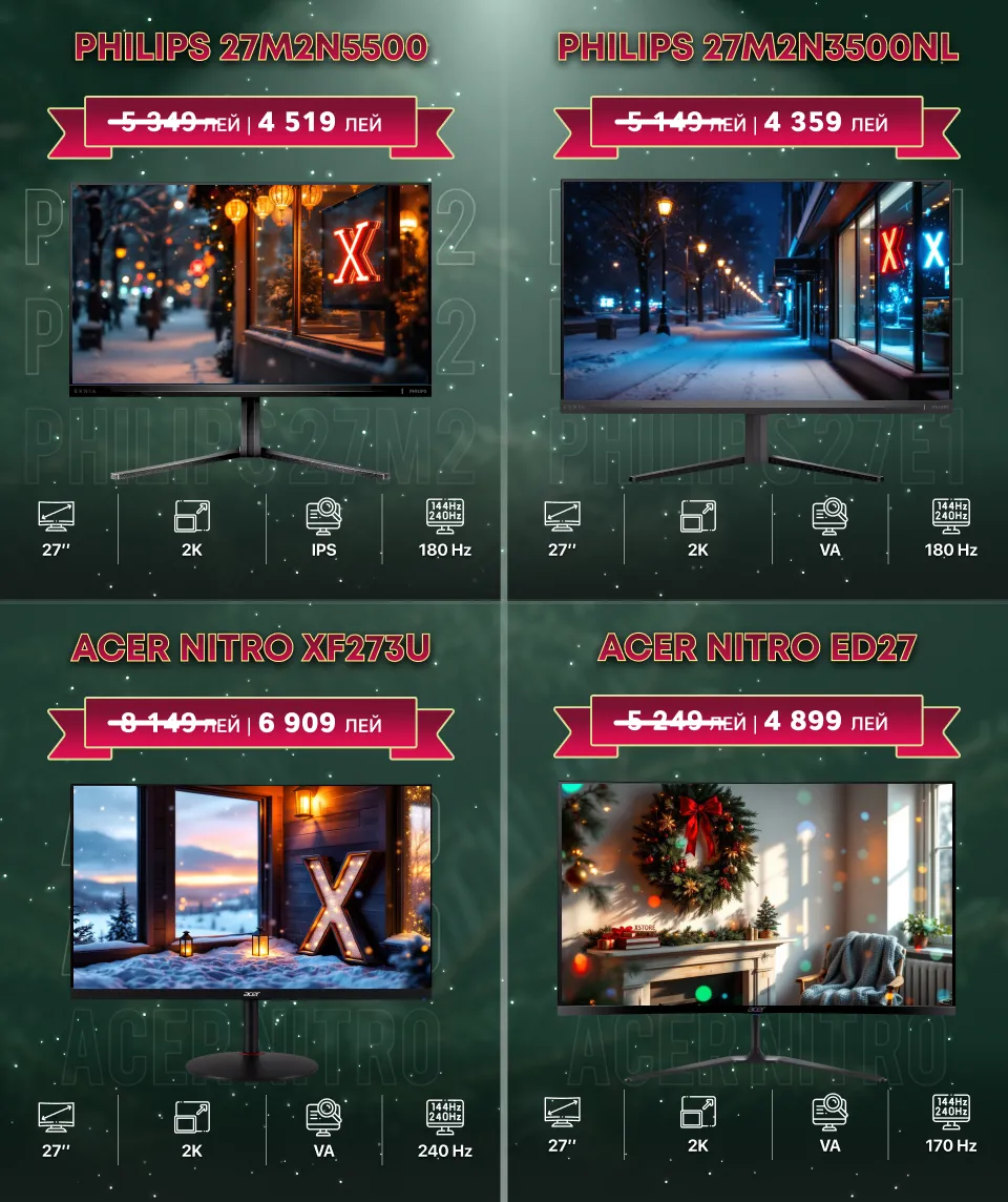 Xstore.md: Выбор монитора – выбор совершенства