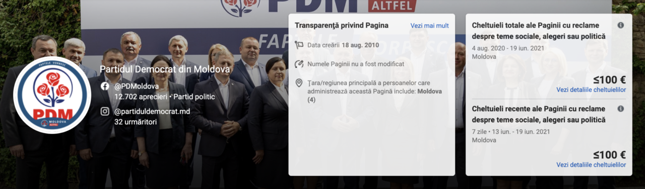 Политики Молдовы тратят десятки тысяч евро на рекламу в Facebook