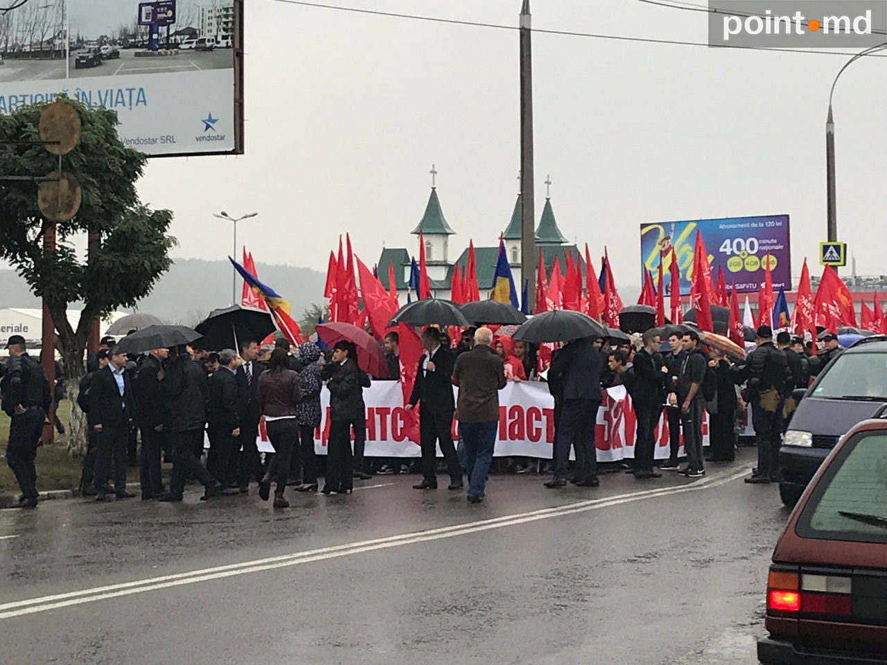 ПСРМ проводит митинги на севере, юге и в центре республики