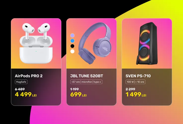 Cadou 500 lei bonus și până la 40% reduceri la noul magazin Darwin din Telenești!