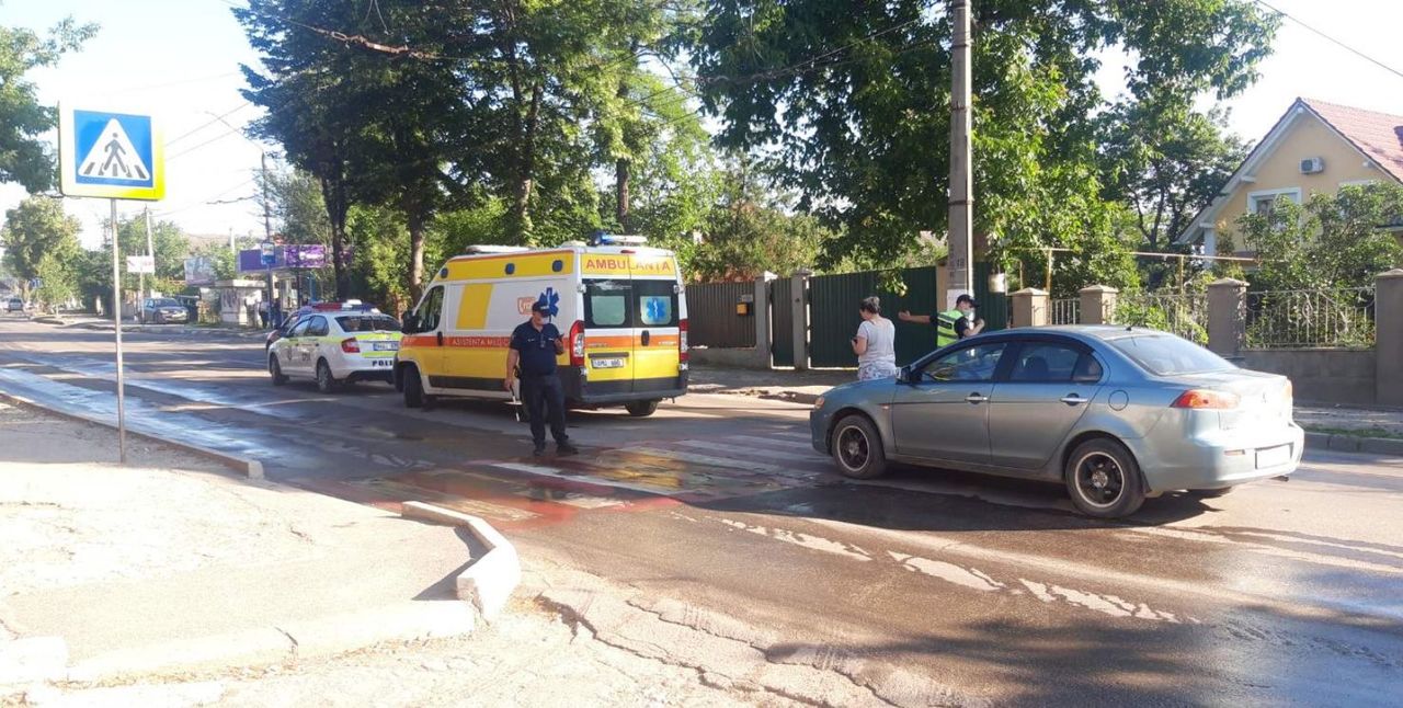 В Бельцах на пешеходном переходе сбили пенсионерку