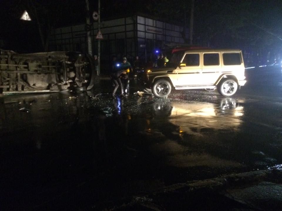 В центре Кишинева произошло серьезное ДТП с участием маршрутки