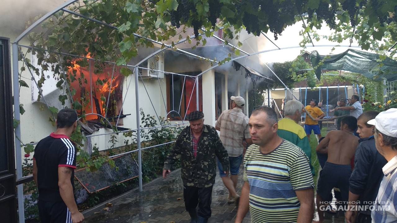 В Конгазе сегодня утром сгорел дом настоятеля местной церкви