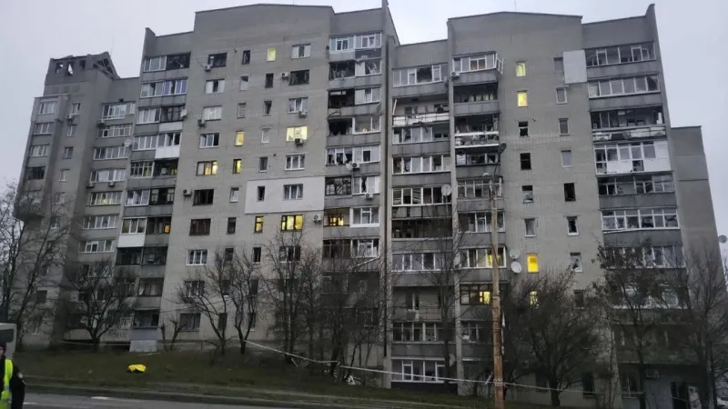 В результате удара по Сумам погибли 2 человека, 12 - ранены
