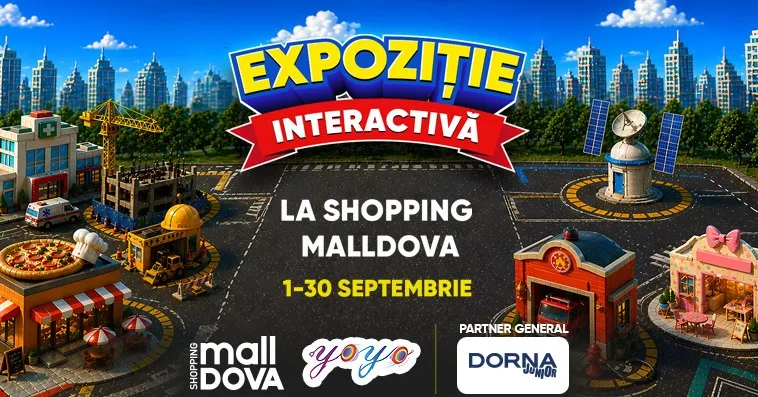 Shopping MallDova: Expoziția interactivă Jobs Adventure