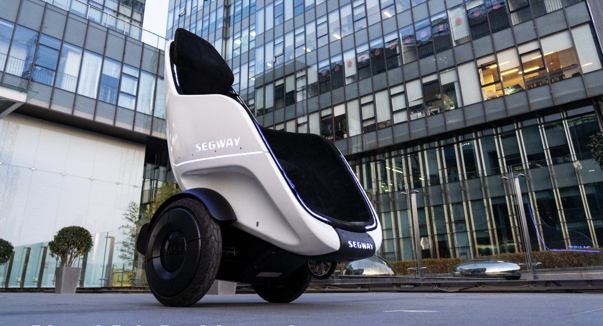 В новом Segway можно сидеть с комфортом