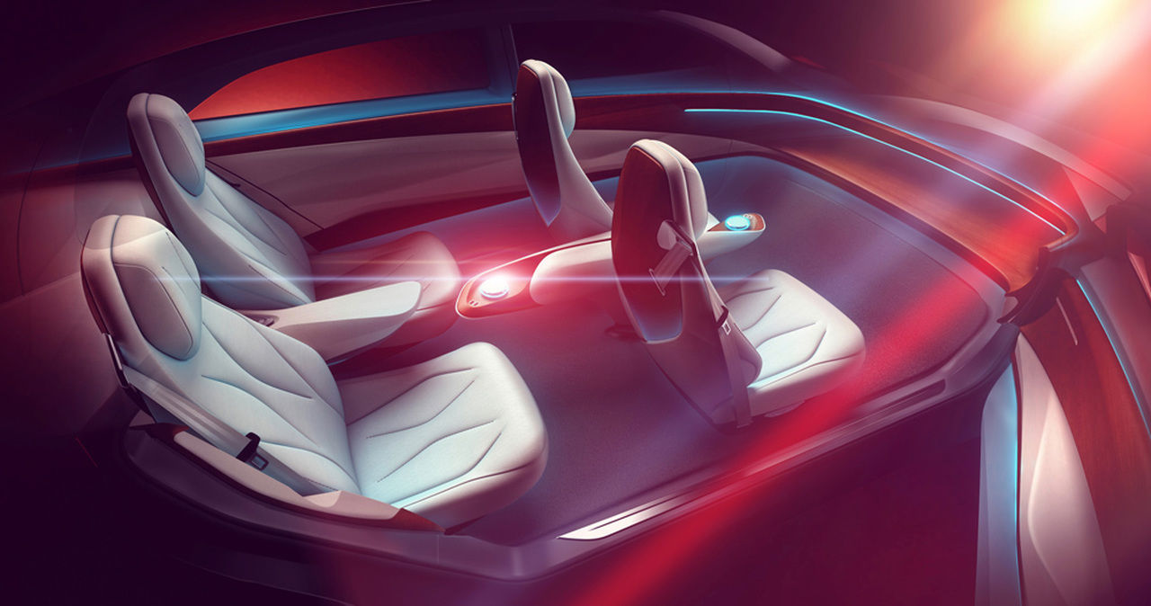 Volkswagen показал концепт премиального электрического седана