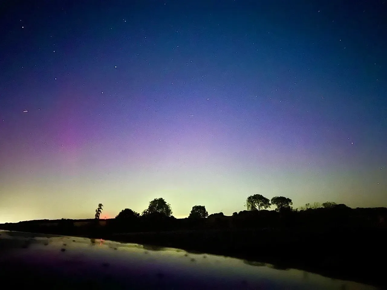 Aurora boreală a fost observată în Marea Britanie