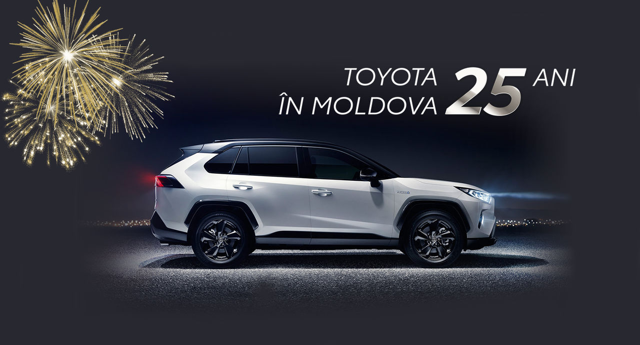 Toyota в Молдове – 25 лет успеха