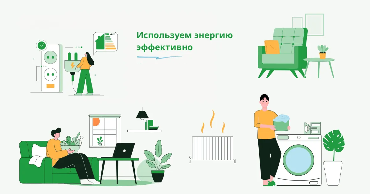 Используем энергию эффективно: простые шаги, которые снижают потребление и счета — полезные решения для тёплого сезона