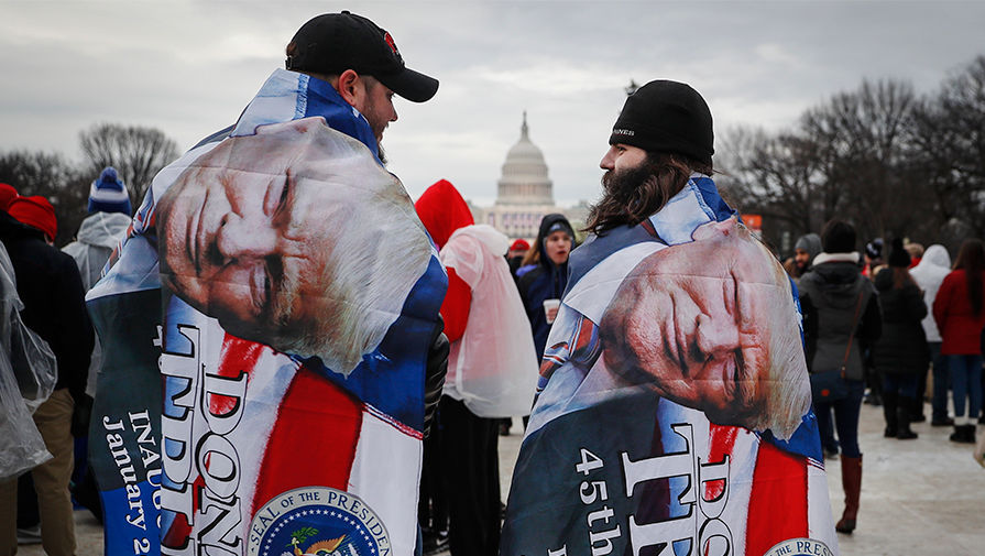 Обама и Трамп прибыли в Капитолий на инаугурацию