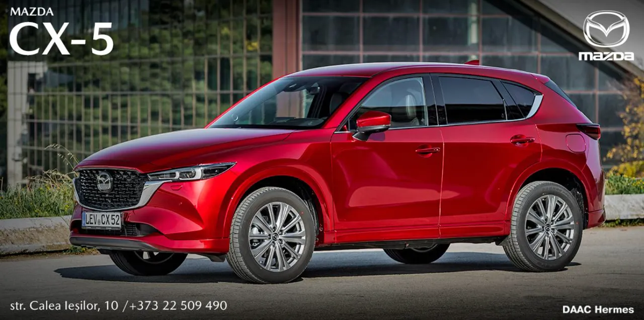 Mazda CX-5 2023 внедорожник для активной семьи