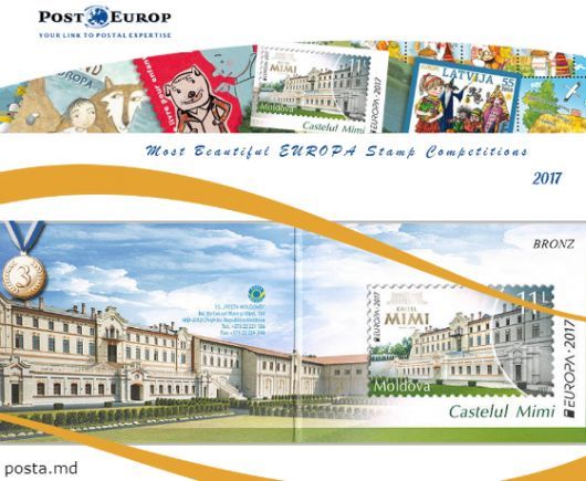 Moldova, premiată cu bronz pentru cea mai frumoasă marcă poştală din Europa