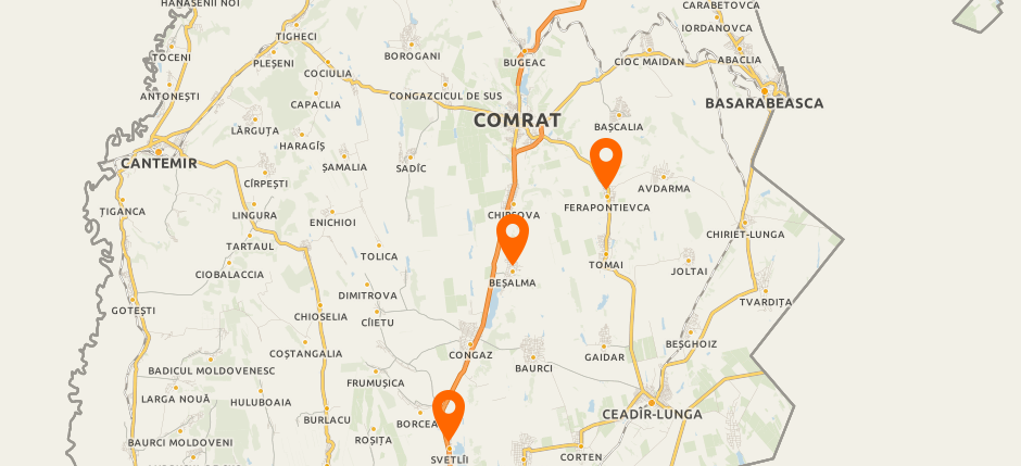 Где находится гагаузия на карте россии. Карта Бешалма Комратский район. Гагаузия на карте Молдовы. Гагаузы на карте Молдавии. АТО Гагаузия на карте Молдавии.