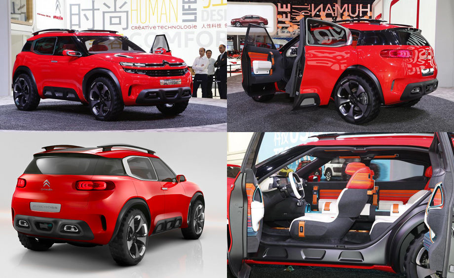 Кроссовер Citroen C5 Aircross будет выглядеть как шоу-кар