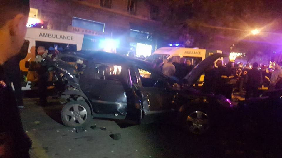 В Тбилиси взорвали автомобиль одного из лидеров партии Саакашвили
