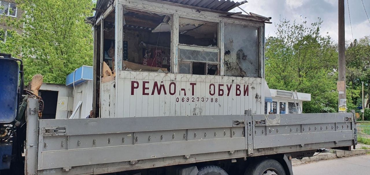 В секторе Ботаника эвакуировали несколько киосков