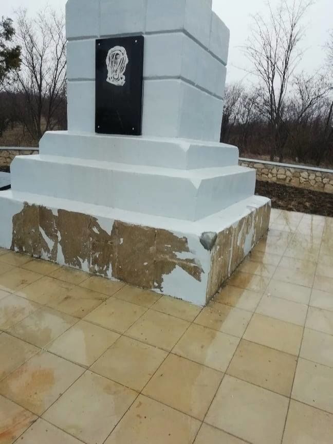 В Молдове осквернили памятник Потемкину