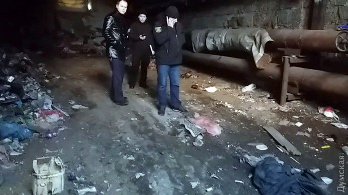 В Одессе под Потемкинской лестницей нашли человеческий скелет