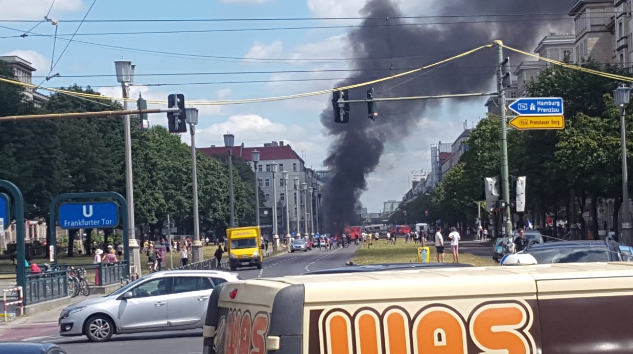 В Берлине прогремел взрыв