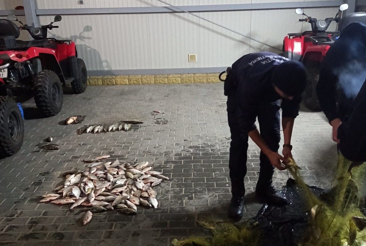 Погранполиция Молдовы задержала гражданина Украины с незаконным уловом рыбы