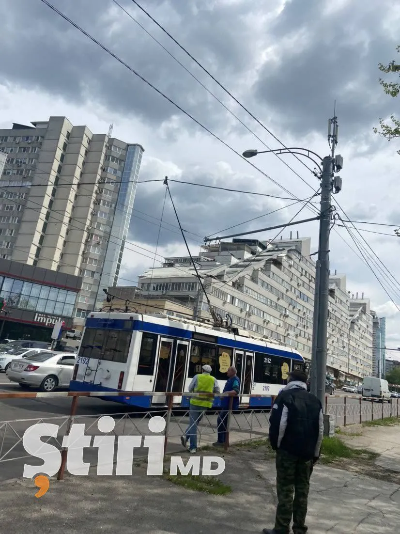 RTEC: На троллейбусной линии произошел сбой, неполадки оперативно устранили