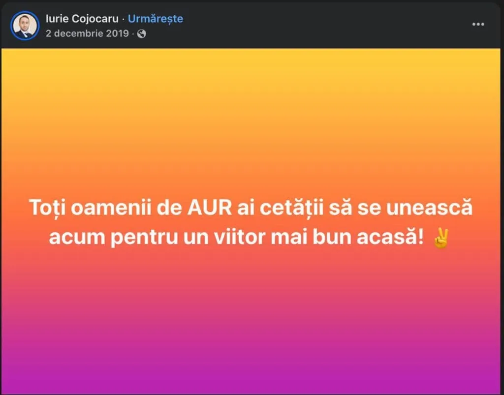 Un candidat pe listele PAS neagă legăturile cu Simion și AUR