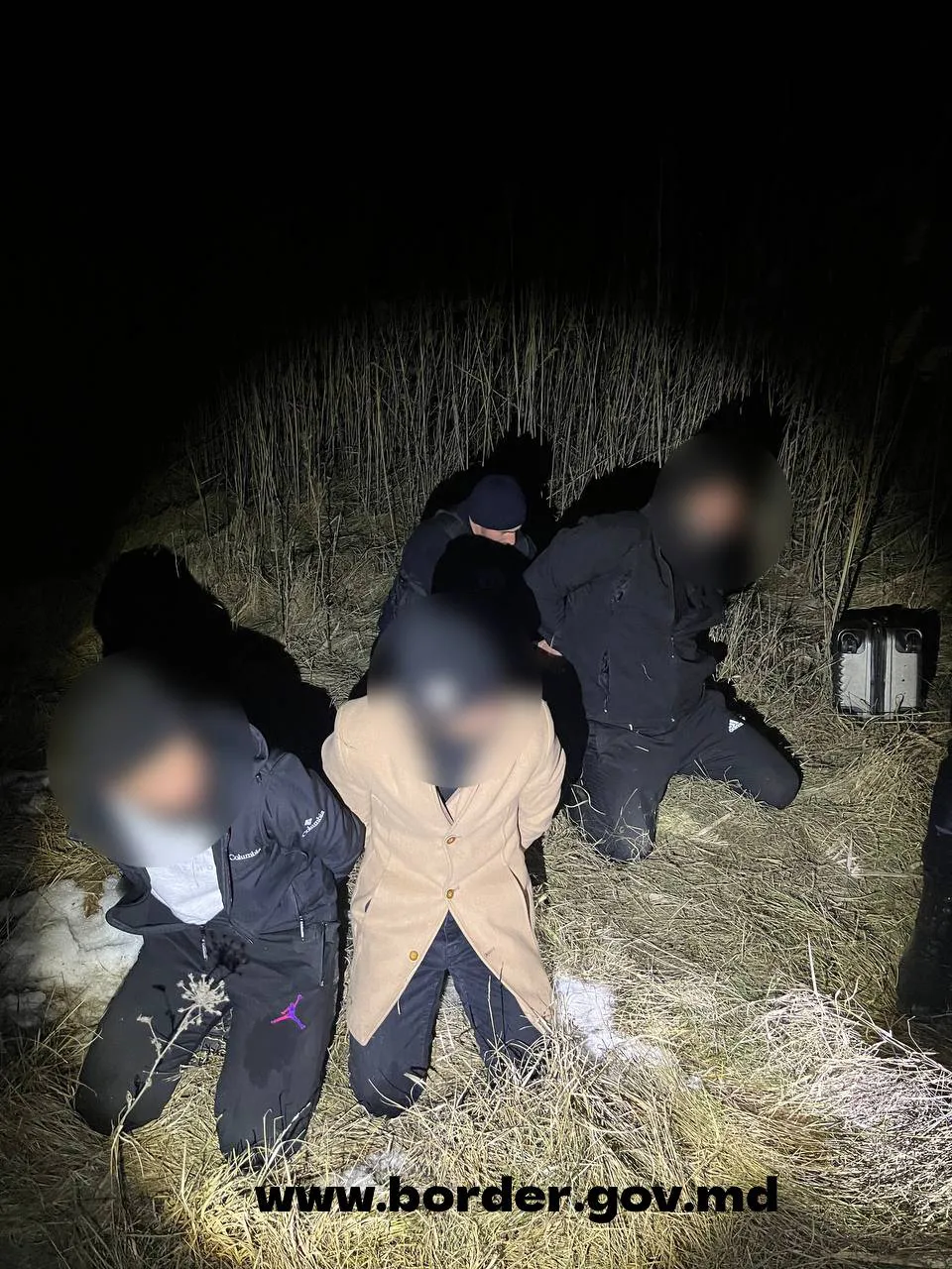 Задержаны трое граждан Турции, пытавшиеся незаконно пересечь границу Молдовы