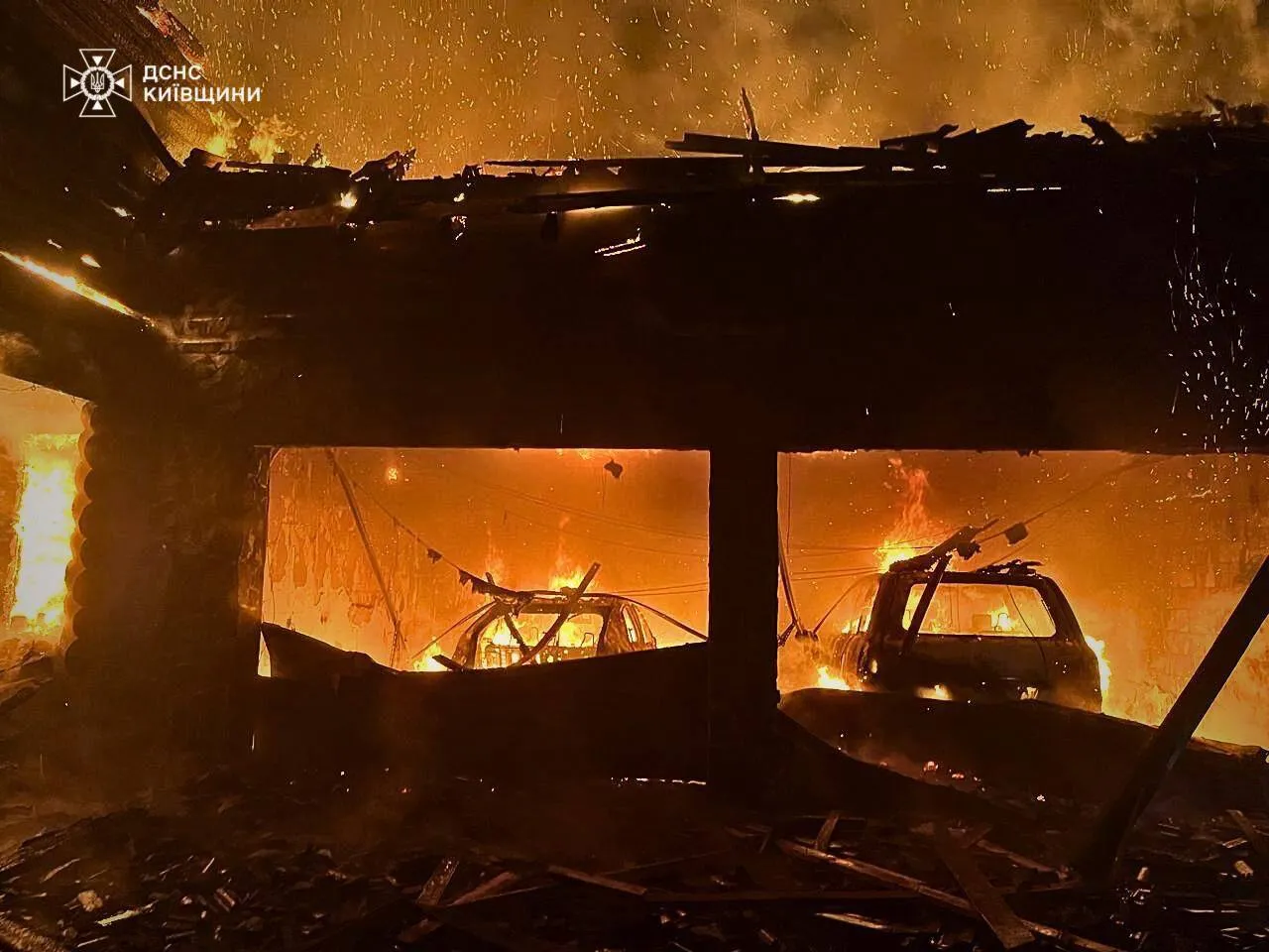 Под Киевом один человек погиб и двое пострадали в результате атаки российских дронов