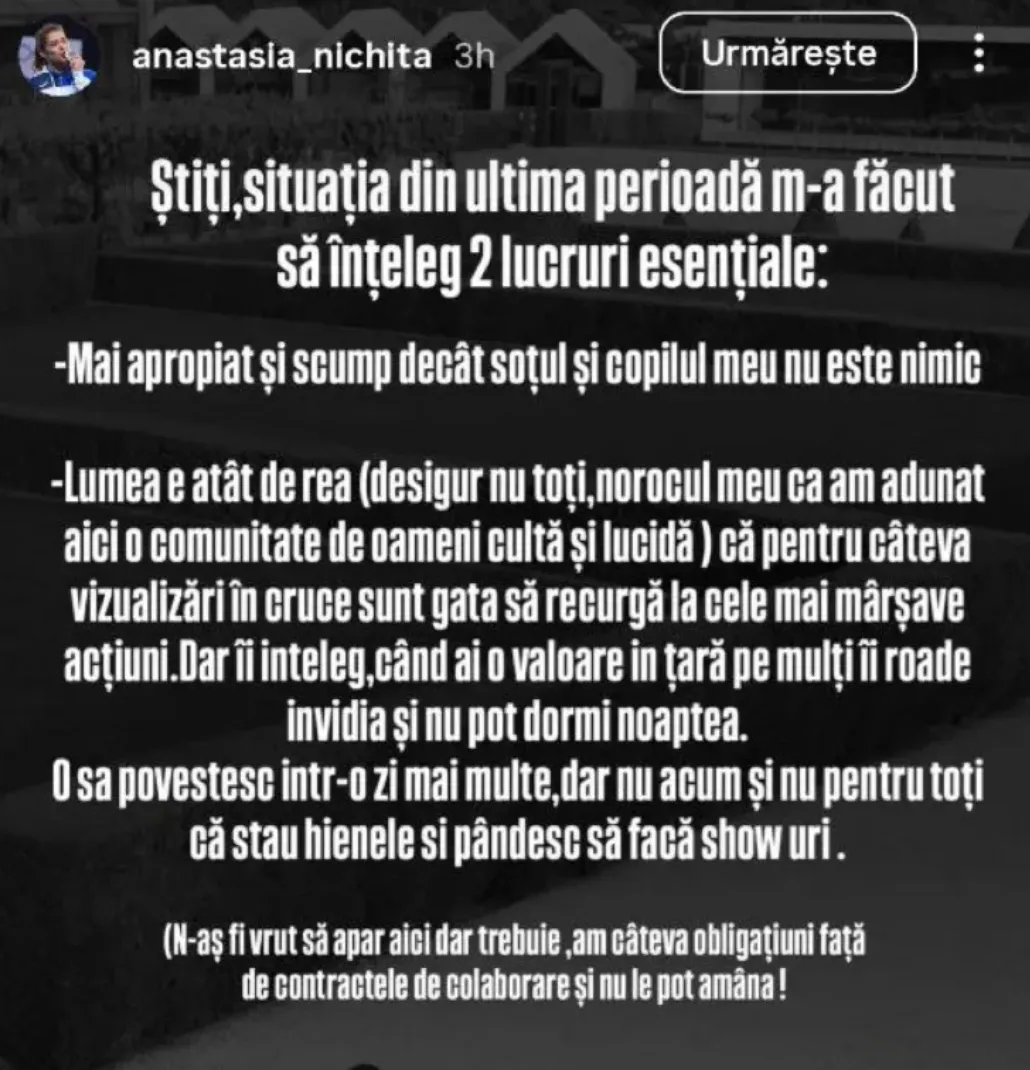 Nichita rupe tăcerea: Situația asta m-a făcut să înțeleg două lucruri