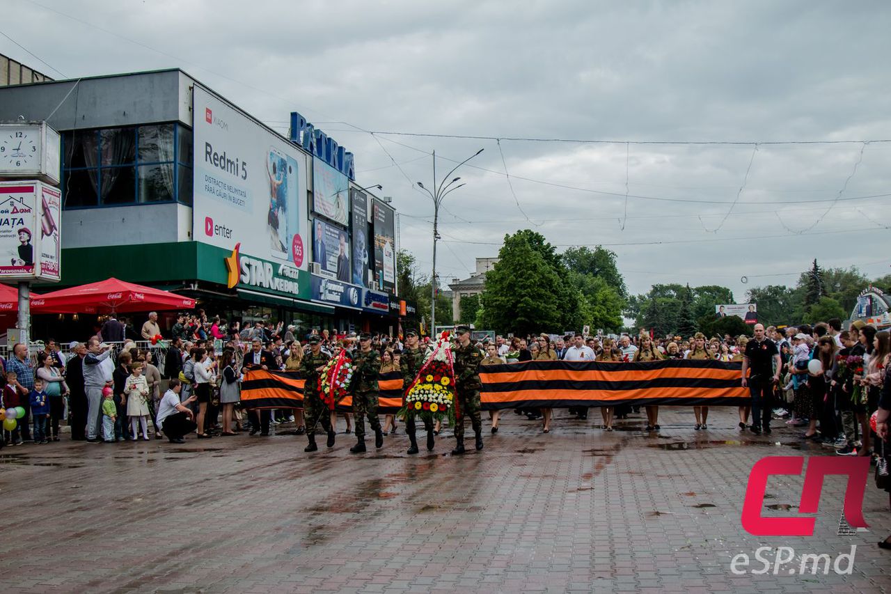 В Бельцах отметили День победы