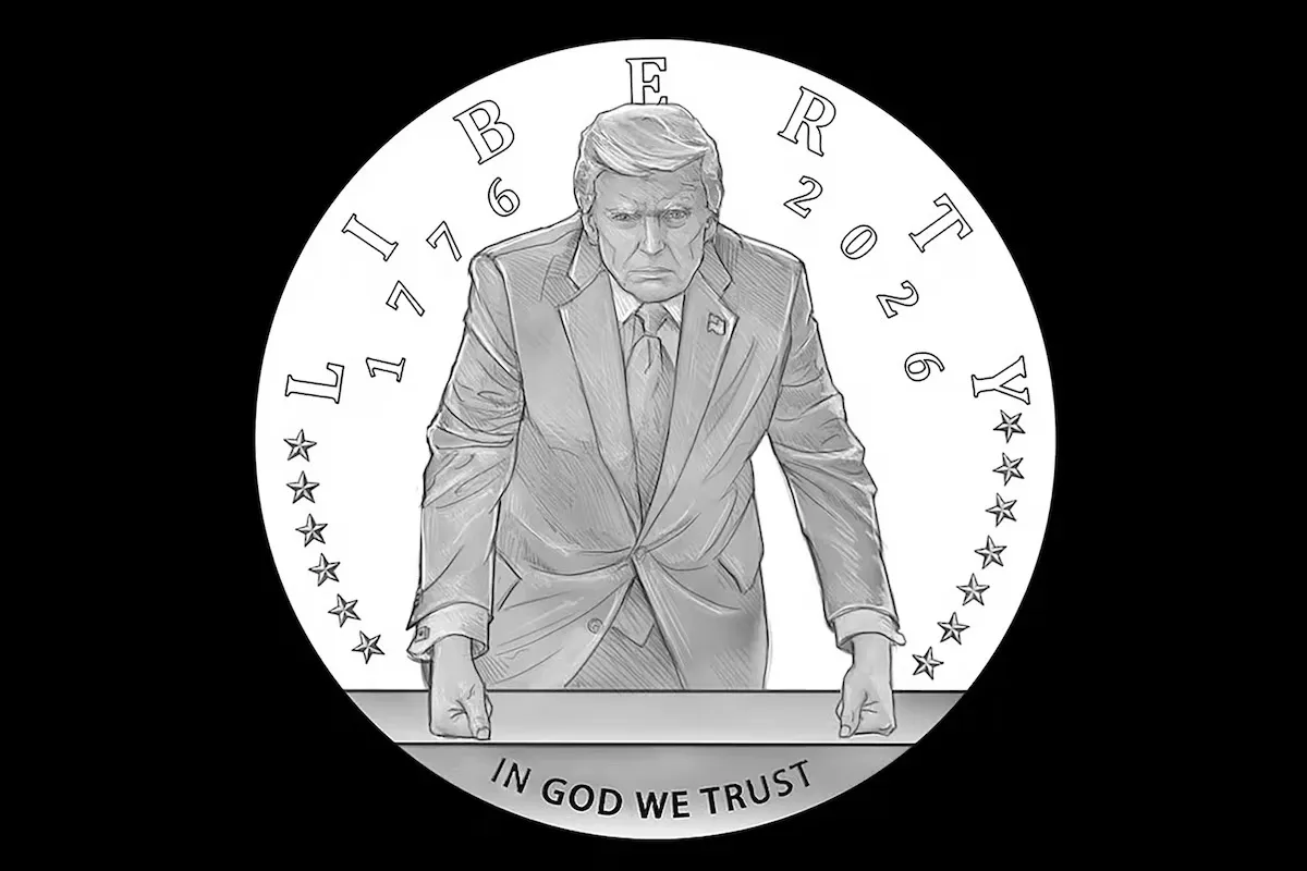SUA au aprobat designul unei monede cu imaginea lui Trump