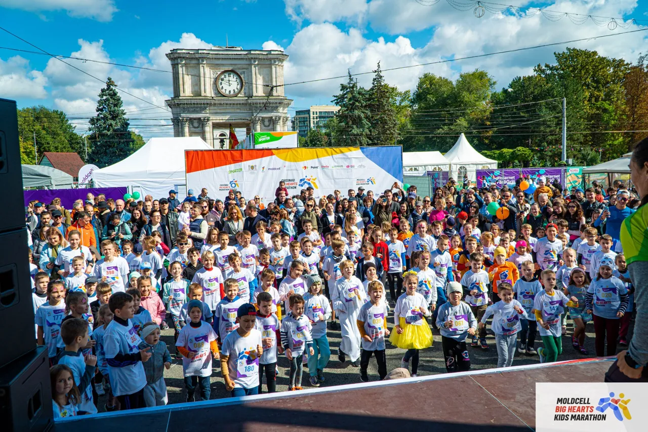 Chisinau Big Hearts Kids Marathon: Открой успех для своего ребенка