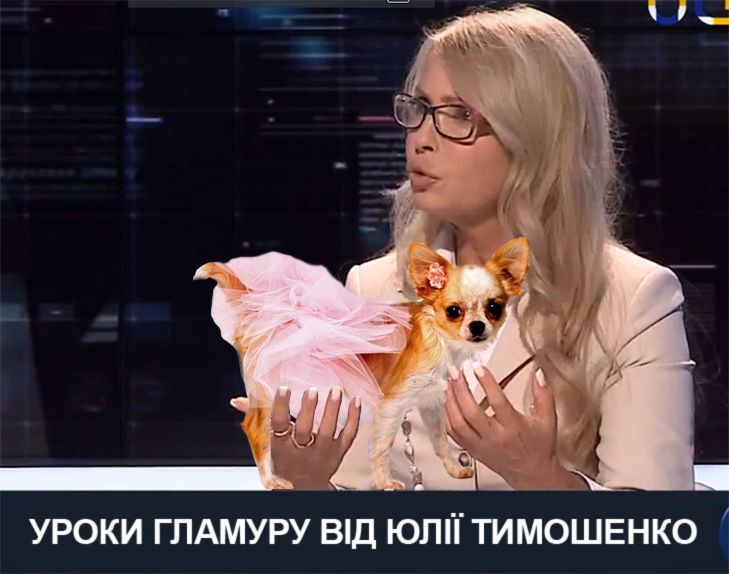 В соцсетях высмеяли новый гламурный образ Тимошенко